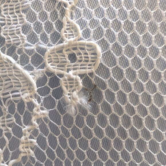 Scott McClintock Vintage NWT Size 6 Powder Blue Coquette Lace Pleat Skirt Dress - Picture 9 of 12